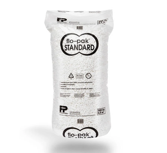 Shock absorbing packing material - anti static foam cubes(500L), per 20 bags