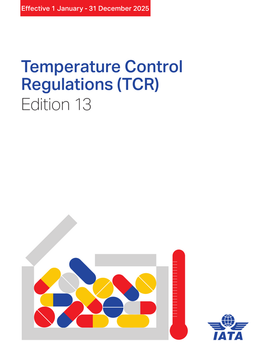 IATA-Temperatuur controle voorschriften (TCR) 2024 12e editie