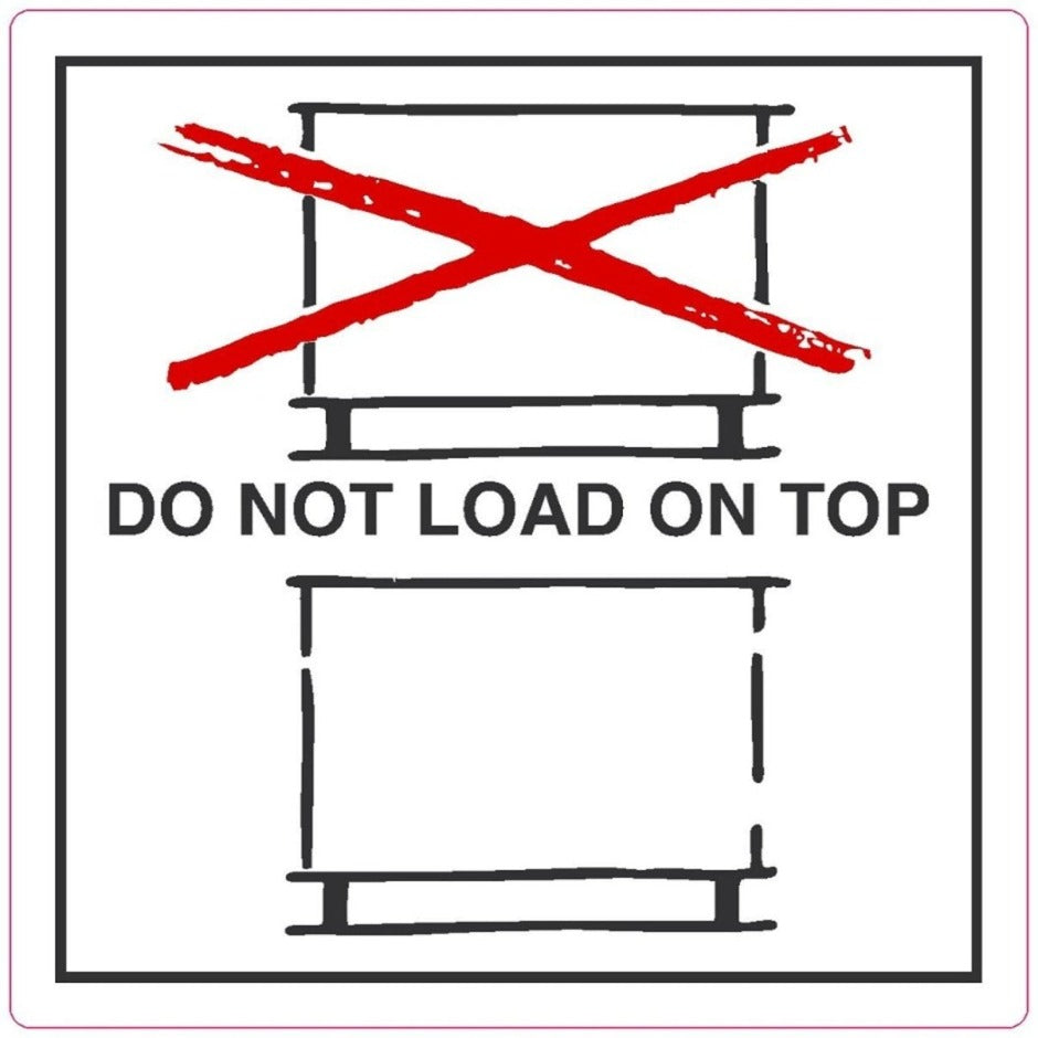 Do Not Load On Top Label | SGS Netherlands