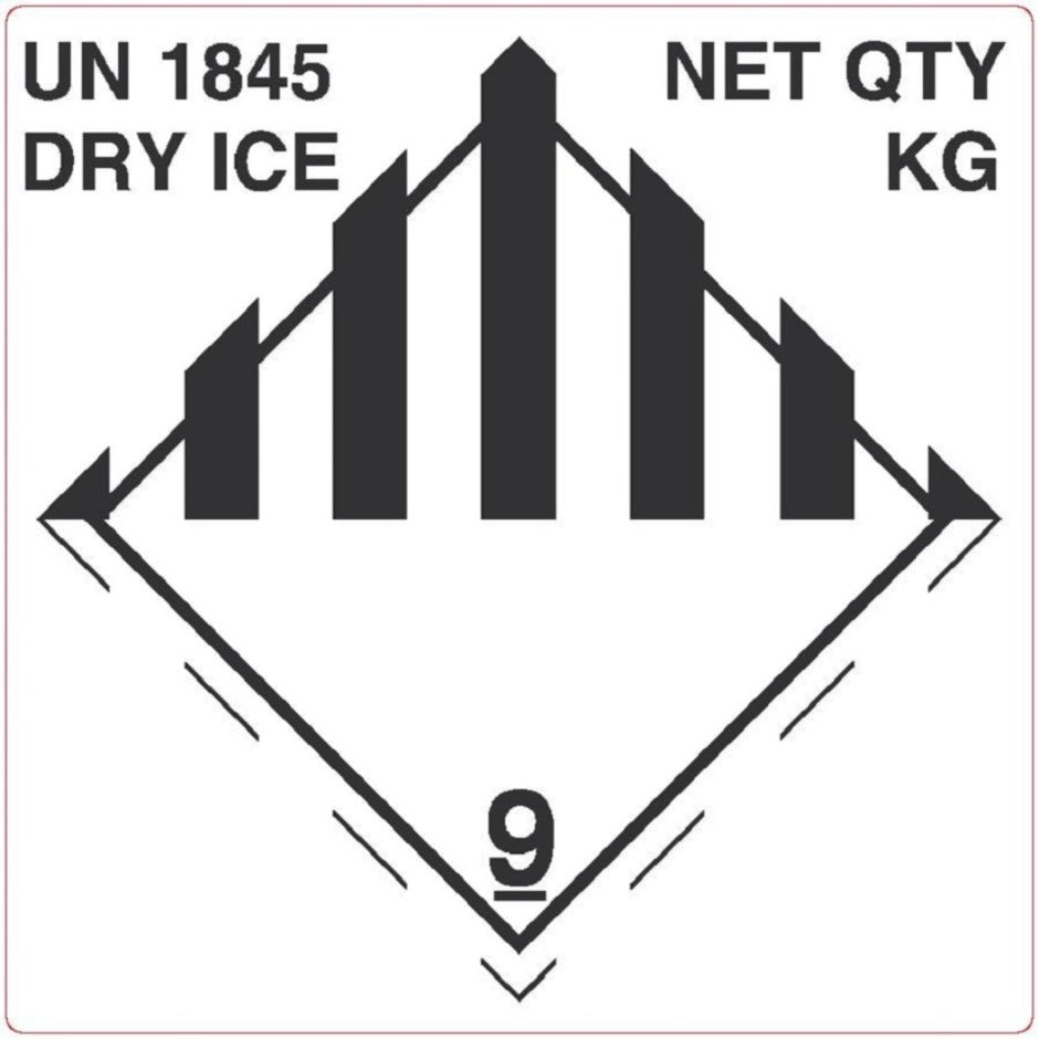 Dry Ice Label SGS Netherlands dry-ice-label-sgs-netherlands