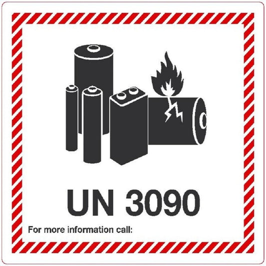 Lithium Battery marking UN 3090 - SGS Netherlands